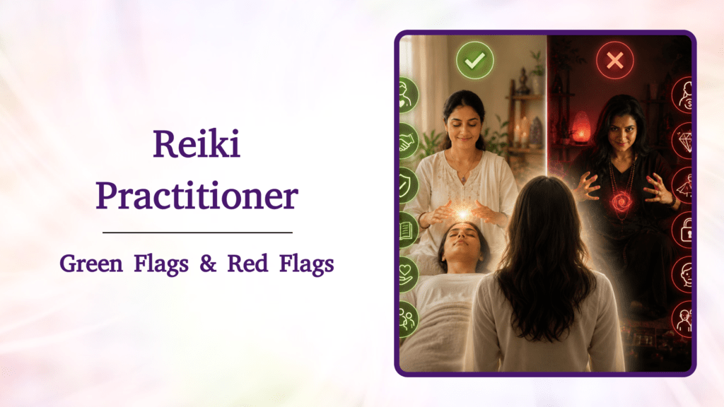 Green Flags and Red Flags When Choosing a Reiki Practitioner or Reiki Institute